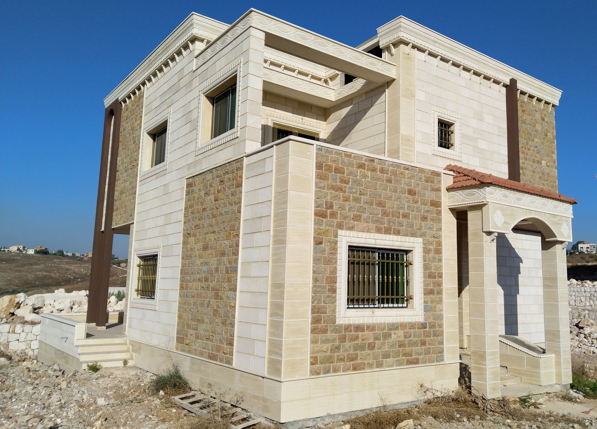 Architecture & engineering Design & visualization for Touairi 44-45 mini villas in Touairi Village, South Lebanon.